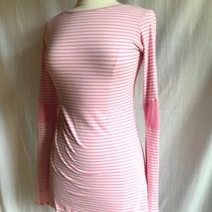 Lululemon striped cotton t shit